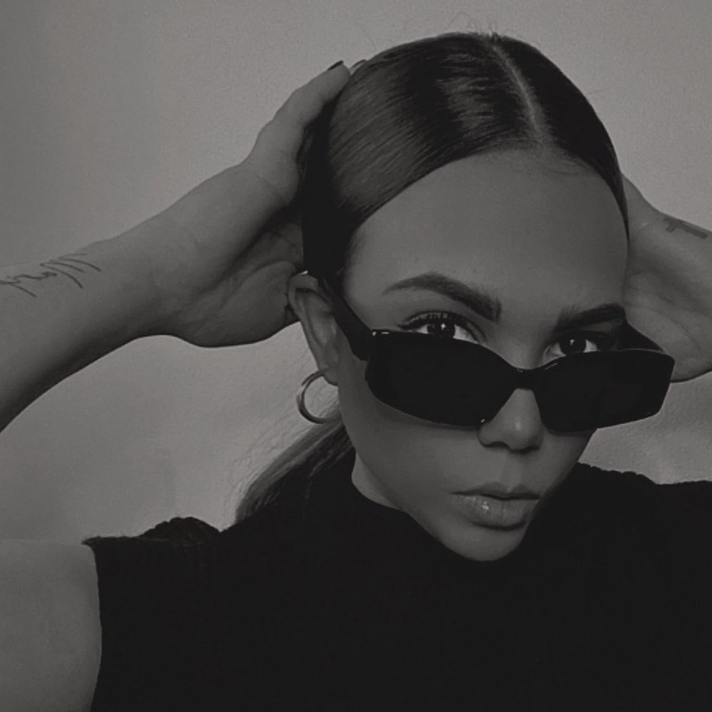 Black Sleeveless Knit Top